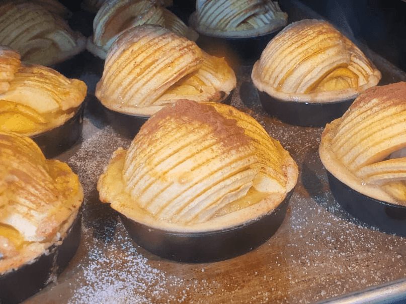 Tartaleta de Manzana con Crema