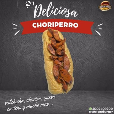 CHORI PERRO + PAPAS FRANCESAS