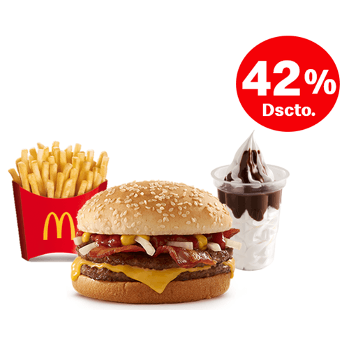 McBacon + Papas y Sundae​