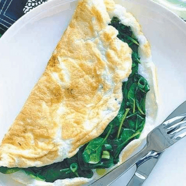 Omelette de Espinacas