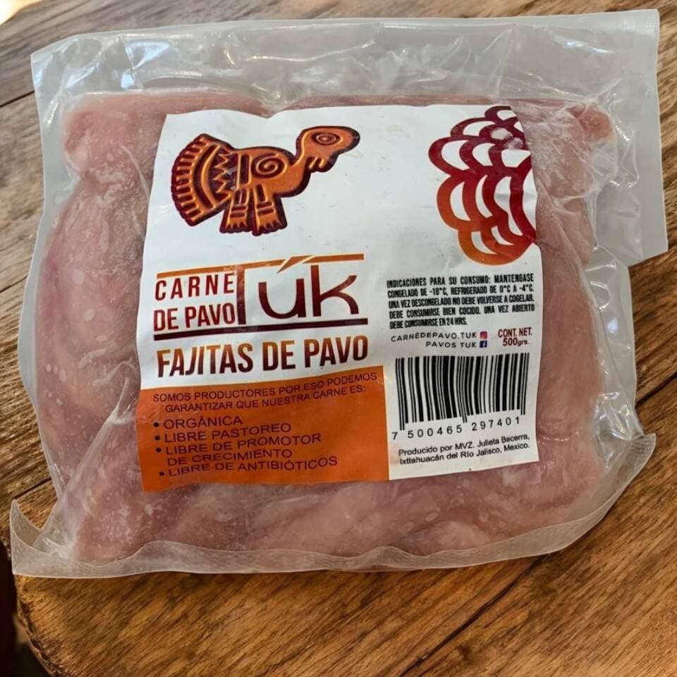 Fajas de Pavo 500G, PAVO TUK