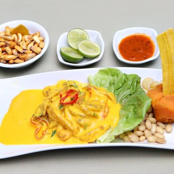 Tiradito de Salsa A ji A marillo