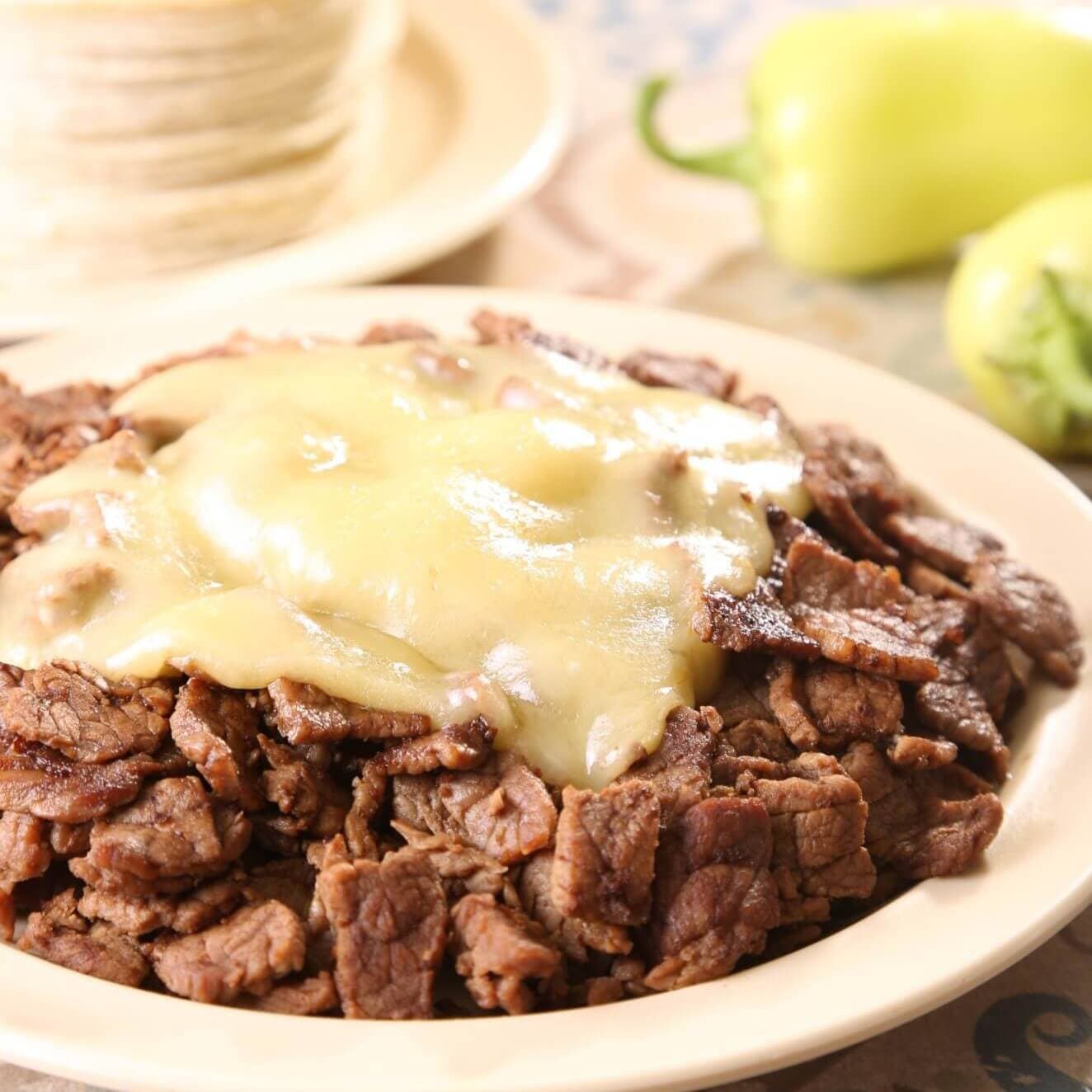 Orden de Bistec C/queso