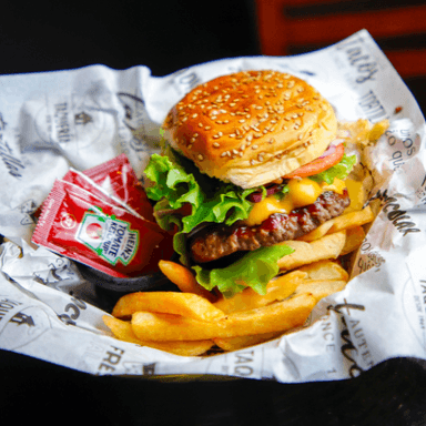 Hamburguesa de Res (paquete Niños)