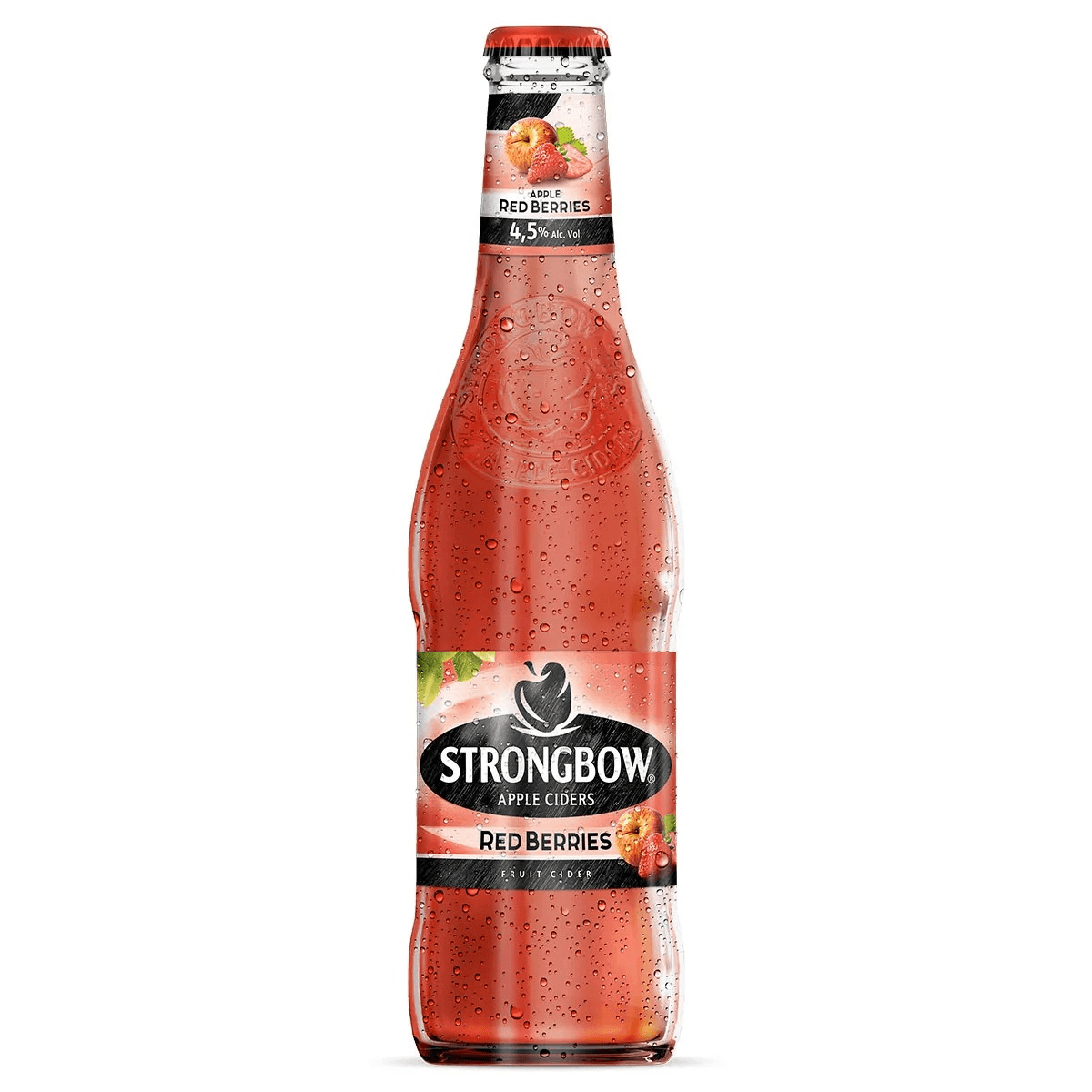 Sidra De Manzana Strongbow Red Berries Botella 330