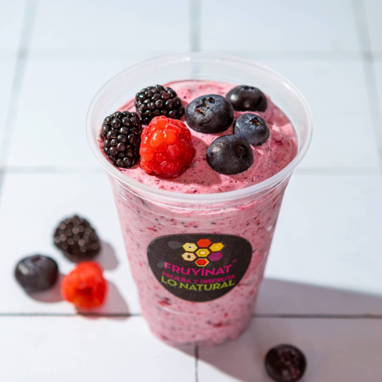 Batido de Frutos Rojos