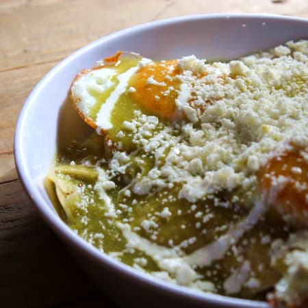 Chilaquiles Con Huevo