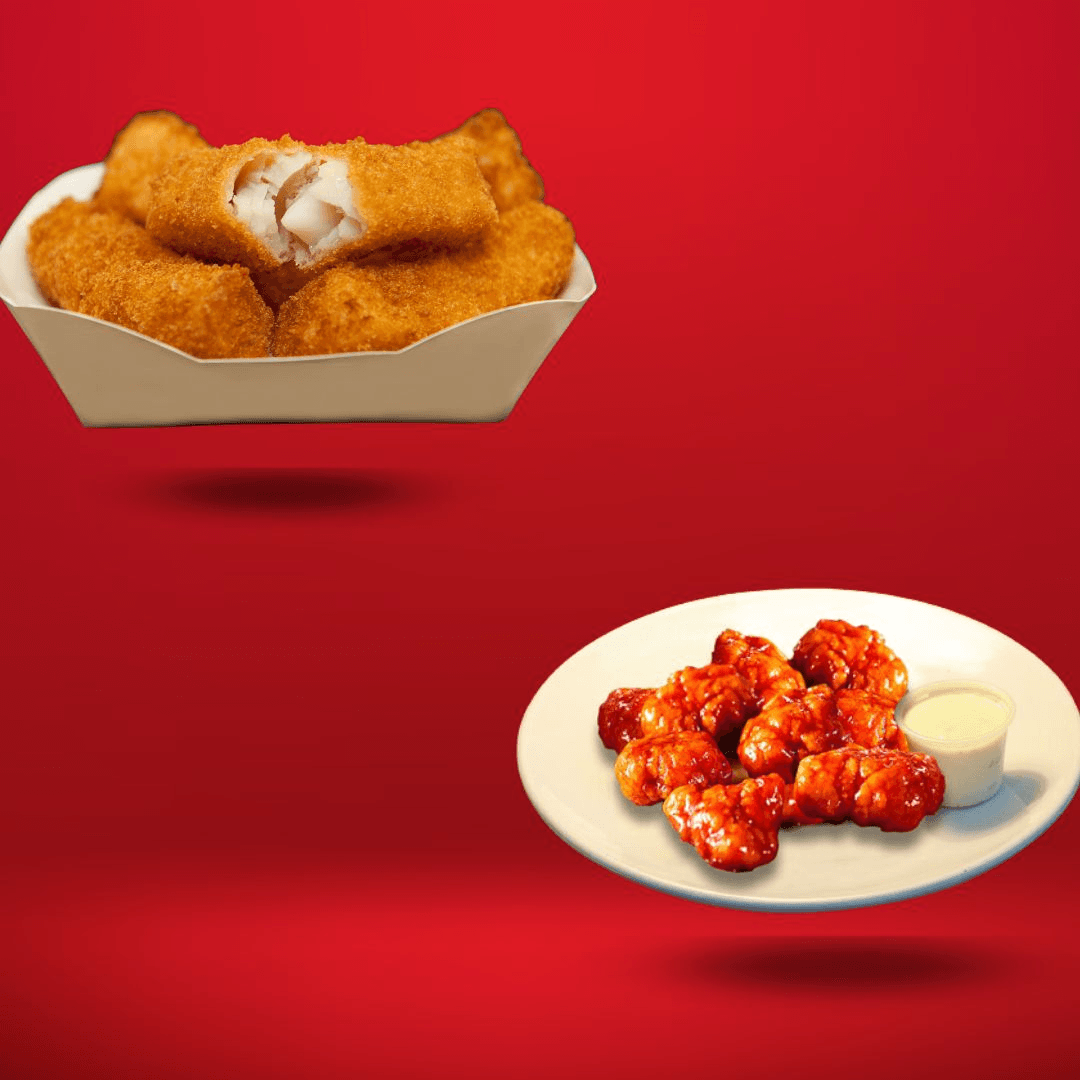 Combo Boneless + Dedos de queso