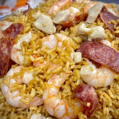 Arroz Cantonés 🍚🍗🍤