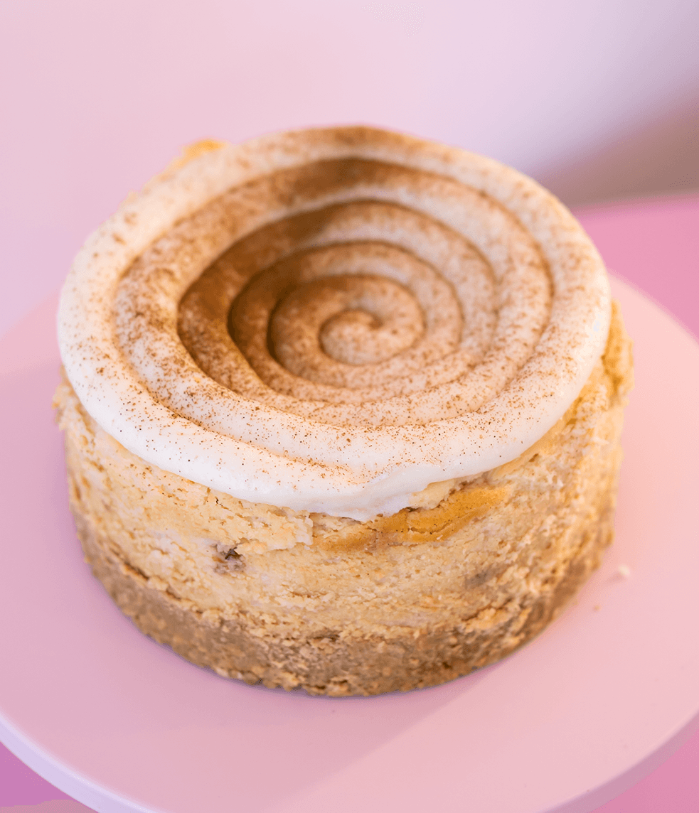 Cheesecake Cinnamon Roll