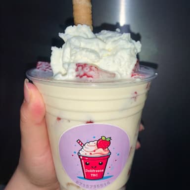 DeliFresas con Crema (500 Grs)