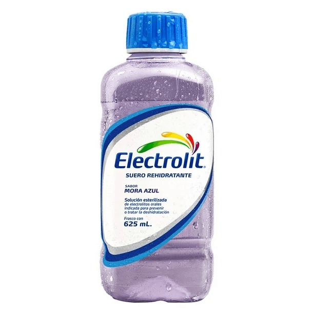Suero Rehidratante Electrolit Sabor Mora Azul 625