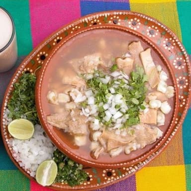 Delicioso menudo promo Bebida