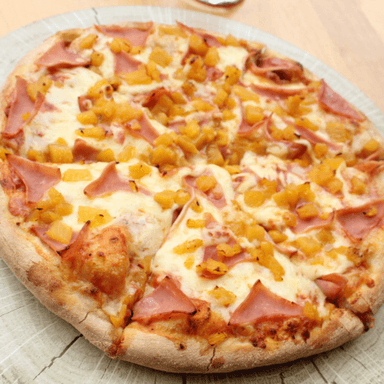 Pizza hawaiana personal