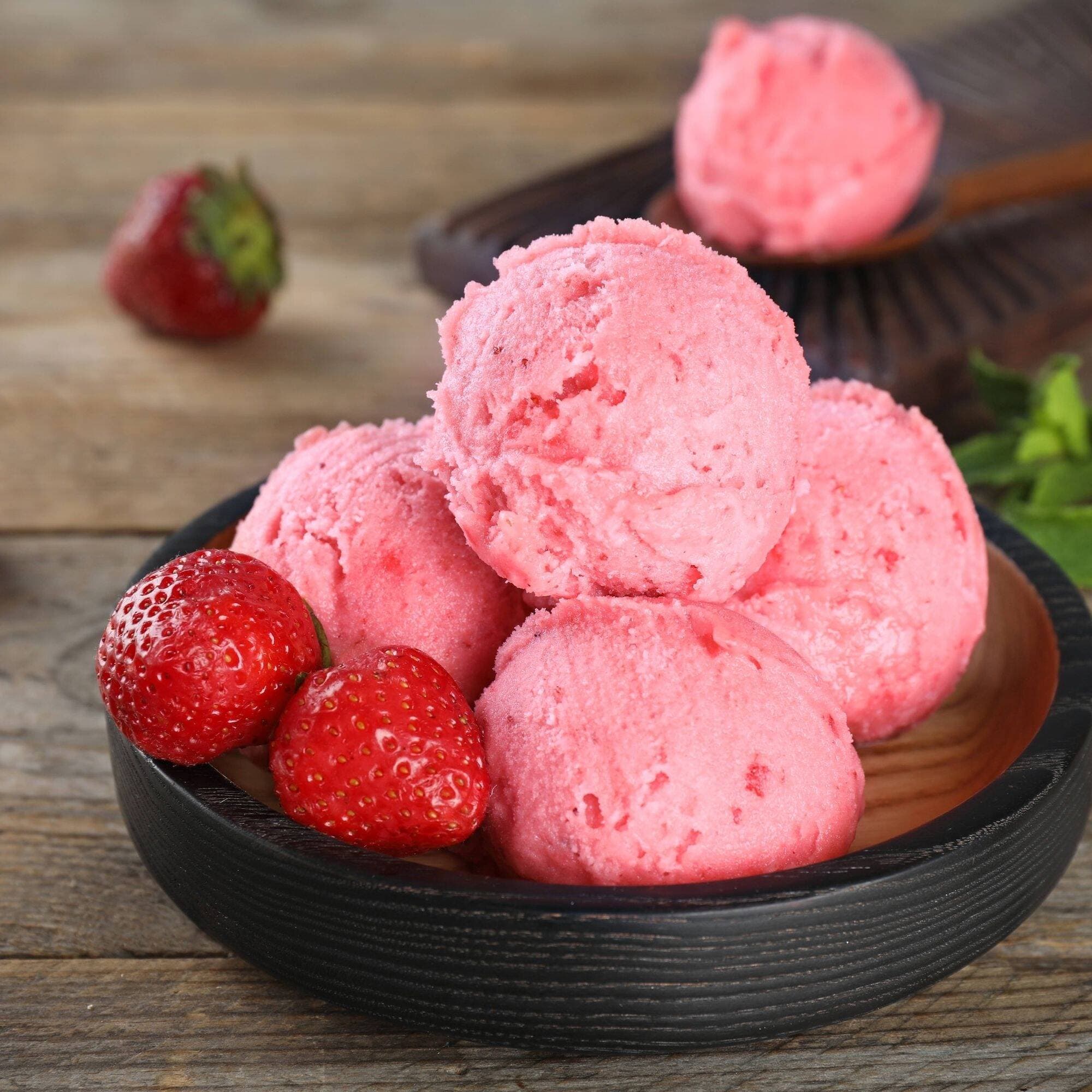 Nieve de Fresa (Leche)