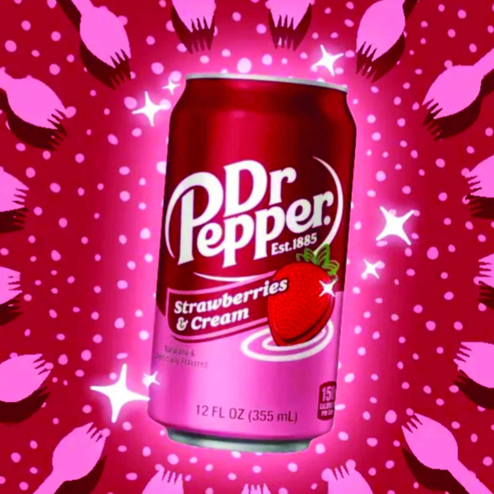 Dr. Pepper strawberry and cream