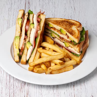 Club sandwich mexicano