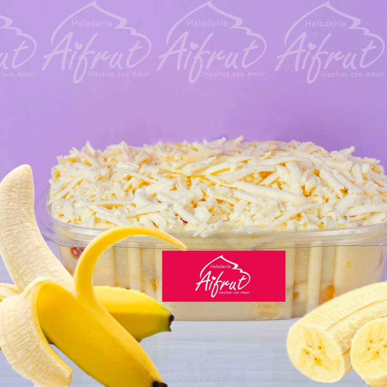 Banano con Crema y Queso