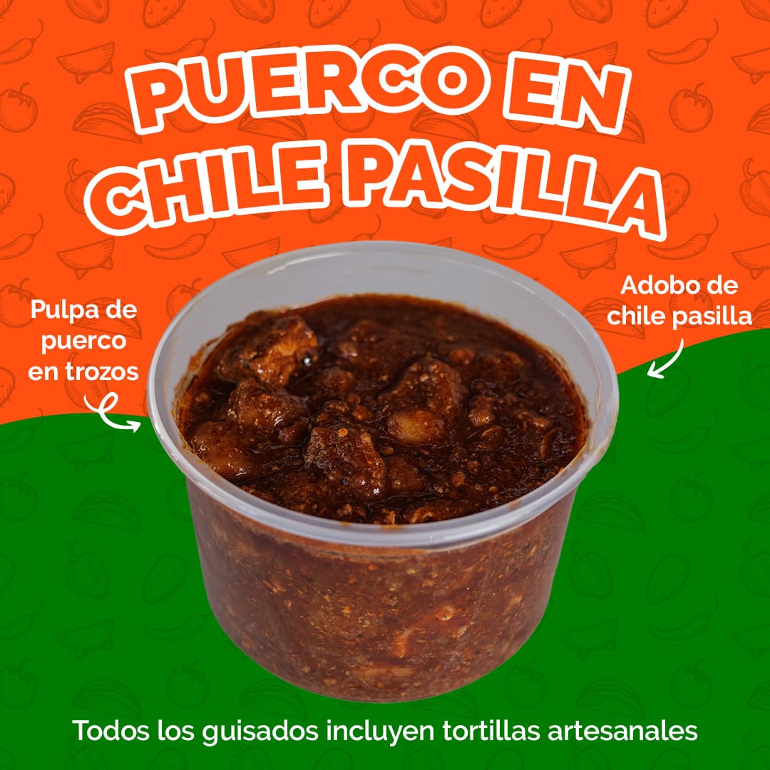 Medio Puerco en Chile Pasilla D