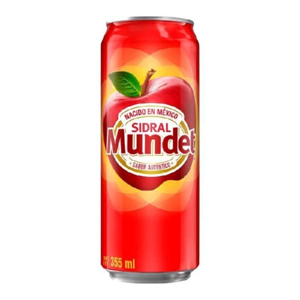 Mundet Refresco Sidral Manzana Lata 355 ml