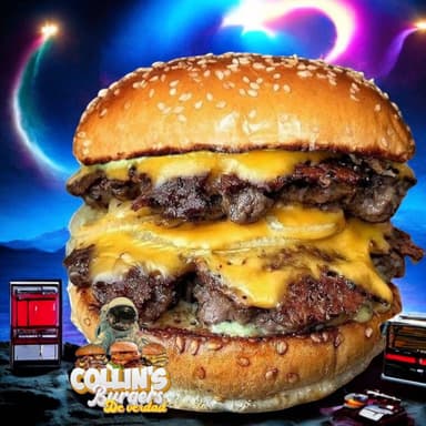 SUPER BIG CHEESE BURGER