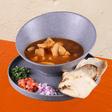 Caldo de pescado grande