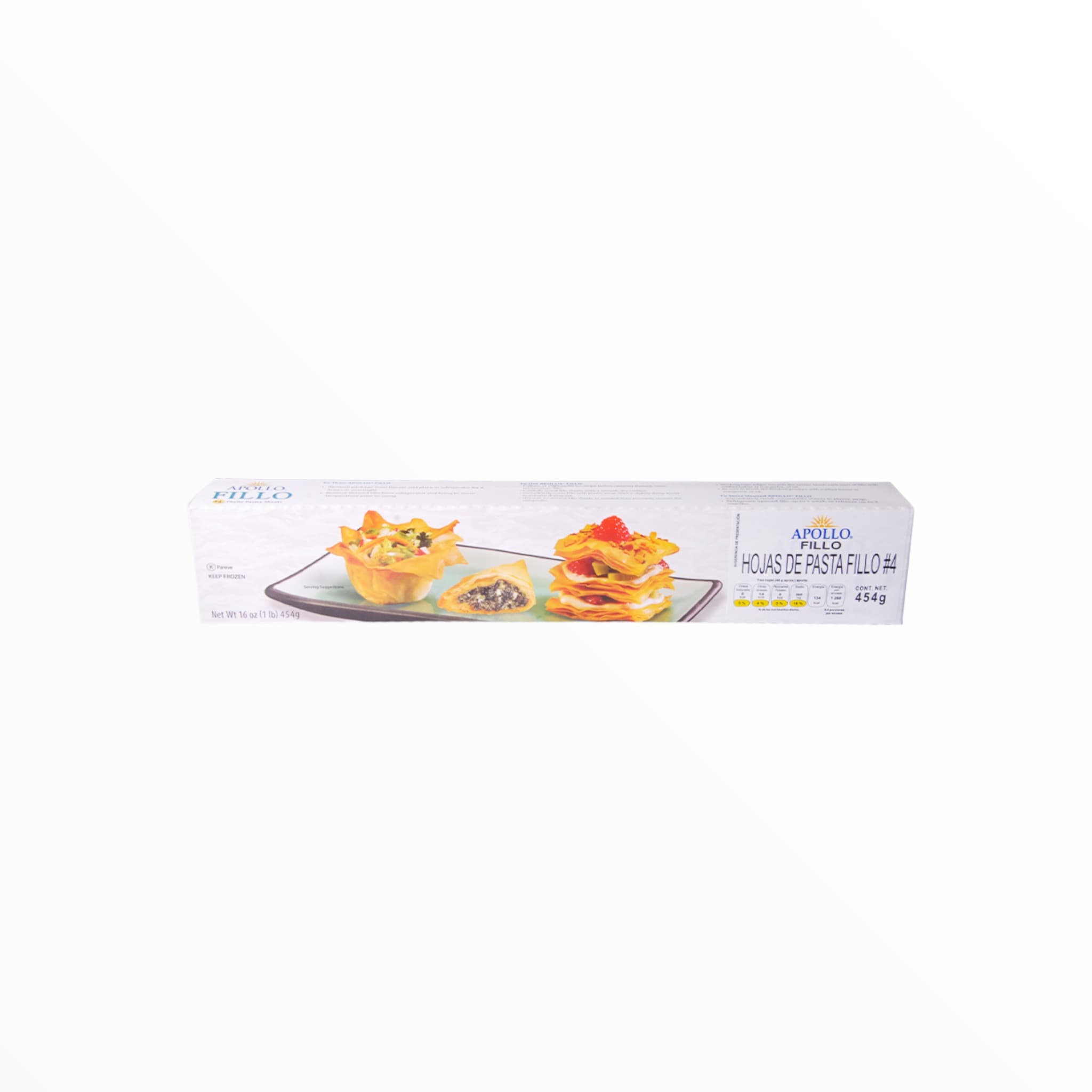 Pasta Fillo Apollo 454 g - CO-TYE799-1984