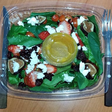 Ensalada # 1 (Espinaca, Fresa)