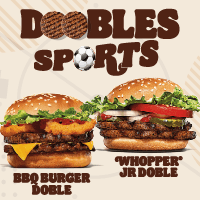 Bbq Burger Doble + Whopper Jr Doble