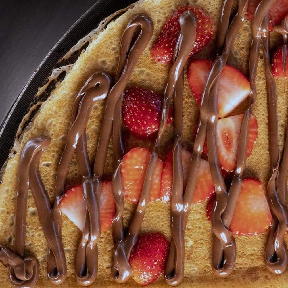 Crepa dulce de 2 ingredientes