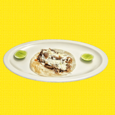 Taco Árabe Harina con Queso