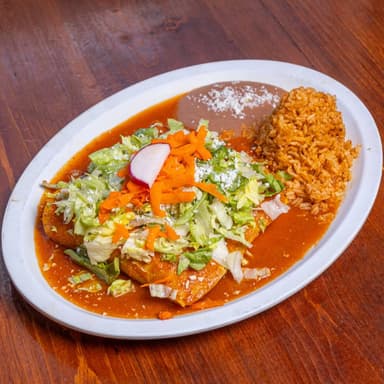 Enchilada Pollo Deshebrado