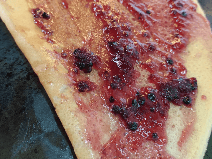 Crepa de Mermelada de Zarzamora