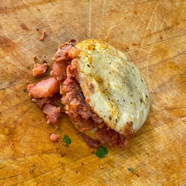 Gordita de Papas con Chorizo