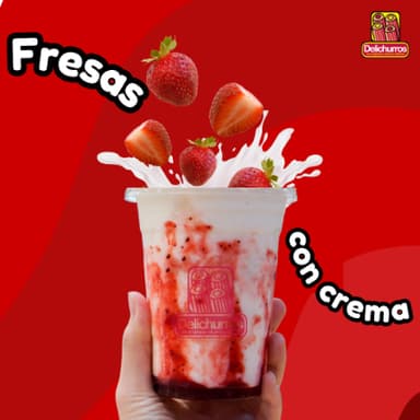 Fresas con Crema