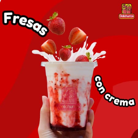 Fresas con Crema