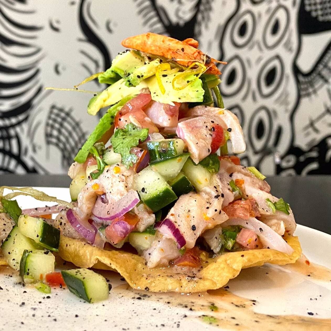 TOSTADA DE CEVICHE
