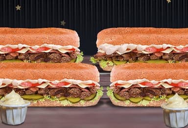 Sandwich X4 Steackhouse