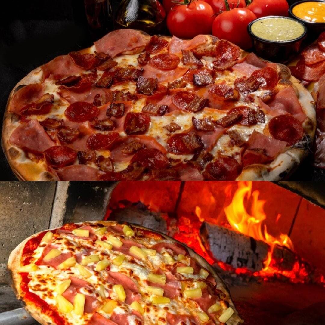 PIZZA MITAD Y MITAD DE ESPECIALIDADES