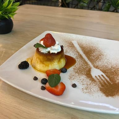 Flan Napolitano