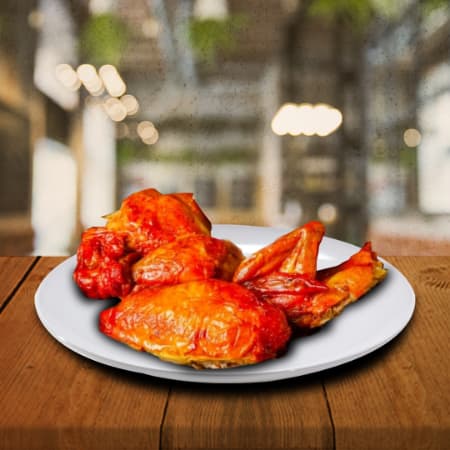 1/2 pollo asado