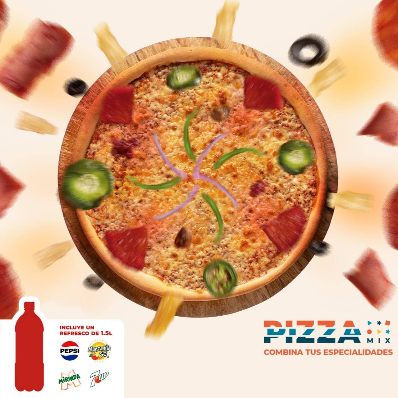Pizza Mix (pizza + Chesko)