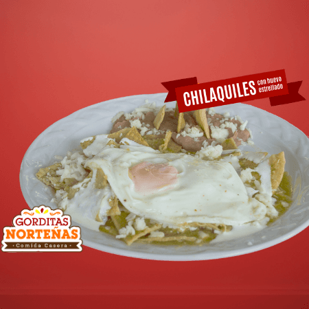 Chilaquil con Huevo Estrellado