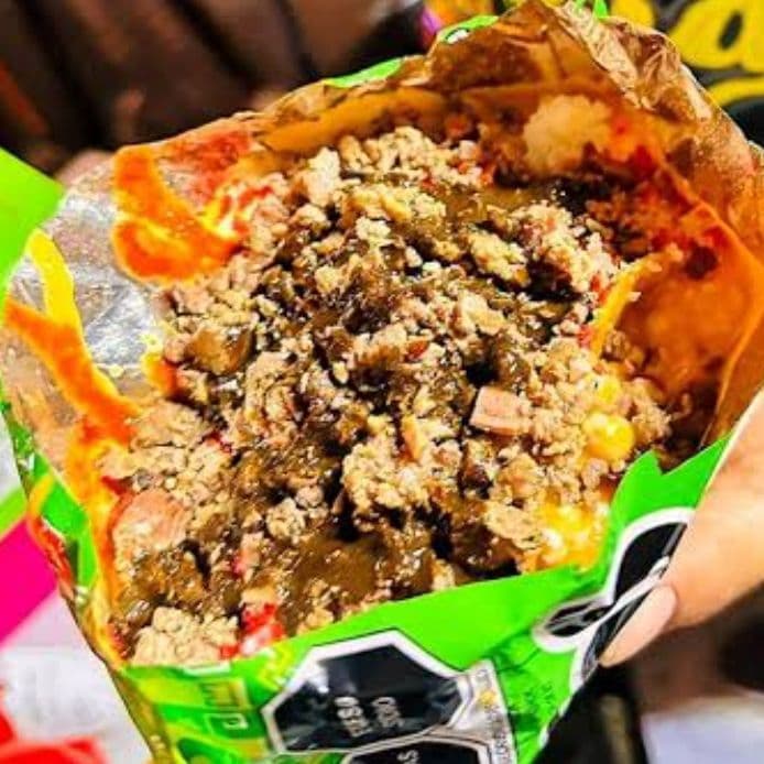 Tostielotes (elote amarillo).carniboro