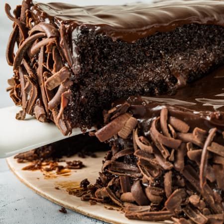 Torta de Chocolate Porción