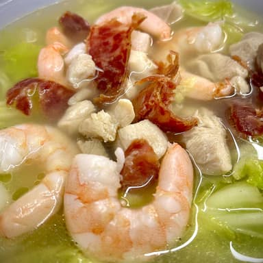 Caldo Cantonés 32oz 🍗🍤🥬