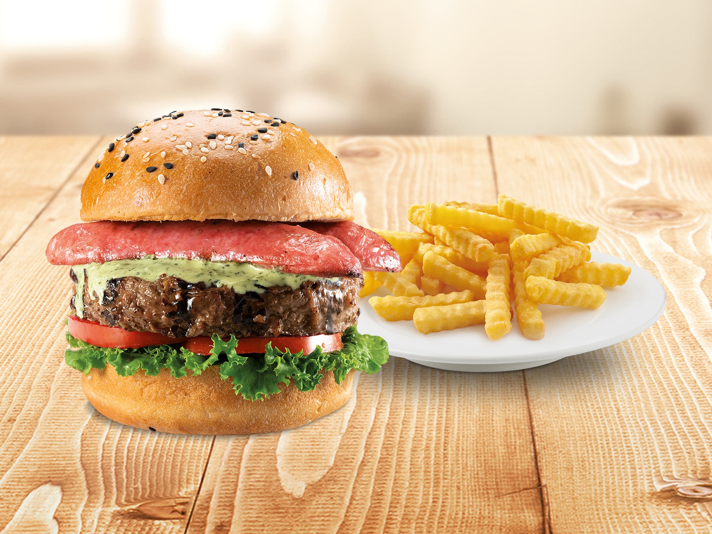 Hamburguesa Parrillera