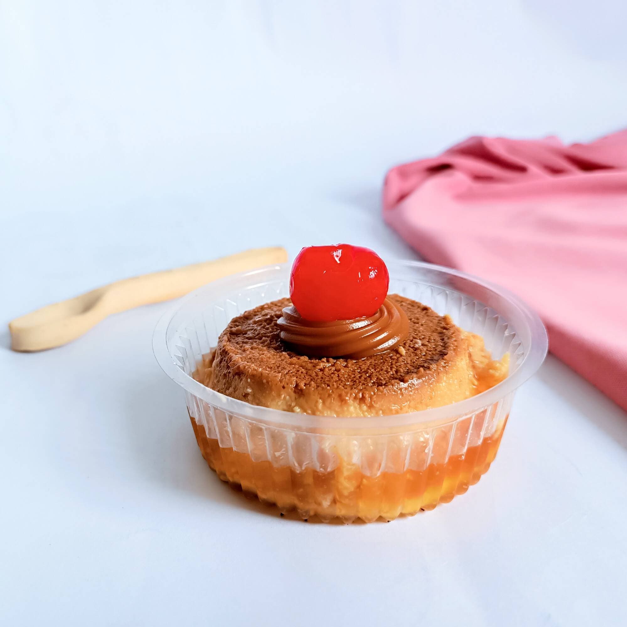 Porción Flan de Caramelo (Quesillo o Leche Asada)