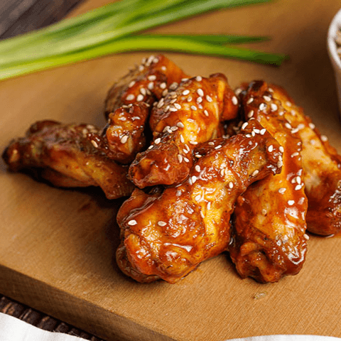 Alitas BBQ 6 uds