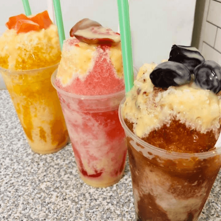Raspado con nieve